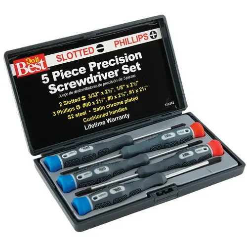 Precision Screwdriver Set (5-Piece) Precision Screwdriver Set (5-Piece)