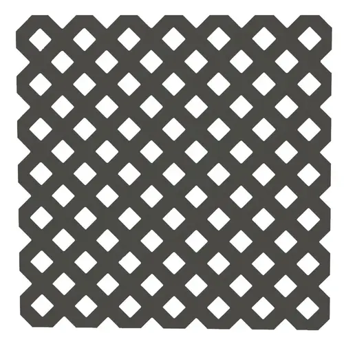 4 Ft. W x 8 Ft. L x 1/8 In. Thick Black Vinyl Privacy Lattice Panel 4 Ft. W x 8 Ft. L x 1/8 In. Thick Black Vinyl Privacy Lattice Panel