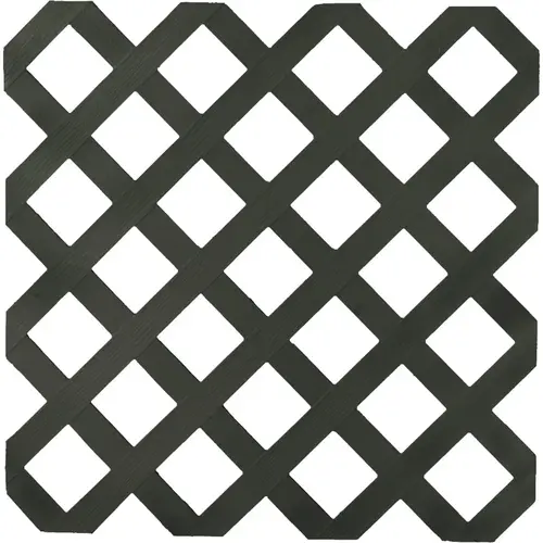4 Ft. W x 8 Ft. L x 1/8 In. Thick Black Vinyl Lattice Panel 4 Ft. W x 8 Ft. L x 1/8 In. Thick Black Vinyl Lattice Panel