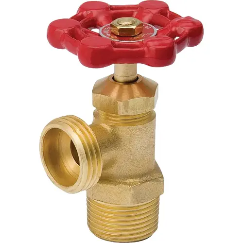 ProLine 1/2 In. MIP x 3/4 In. MHT Brass Lead-Free Boiler Drain ProLine 1/2 In. MIP x 3/4 In. MHT Brass Lead-Free Boiler Drain