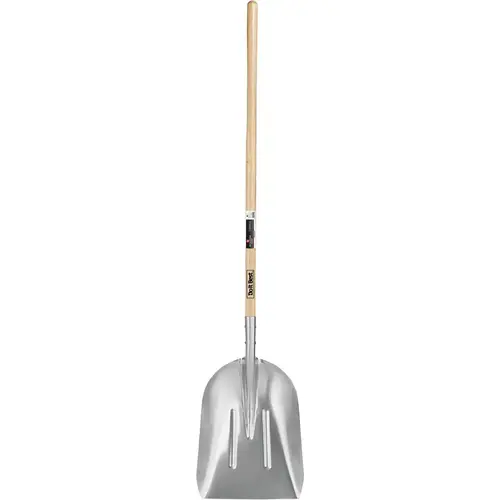 45 In. Wood Handle Aluminum Scoop Shovel 45 In. Wood Handle Aluminum Scoop Shovel