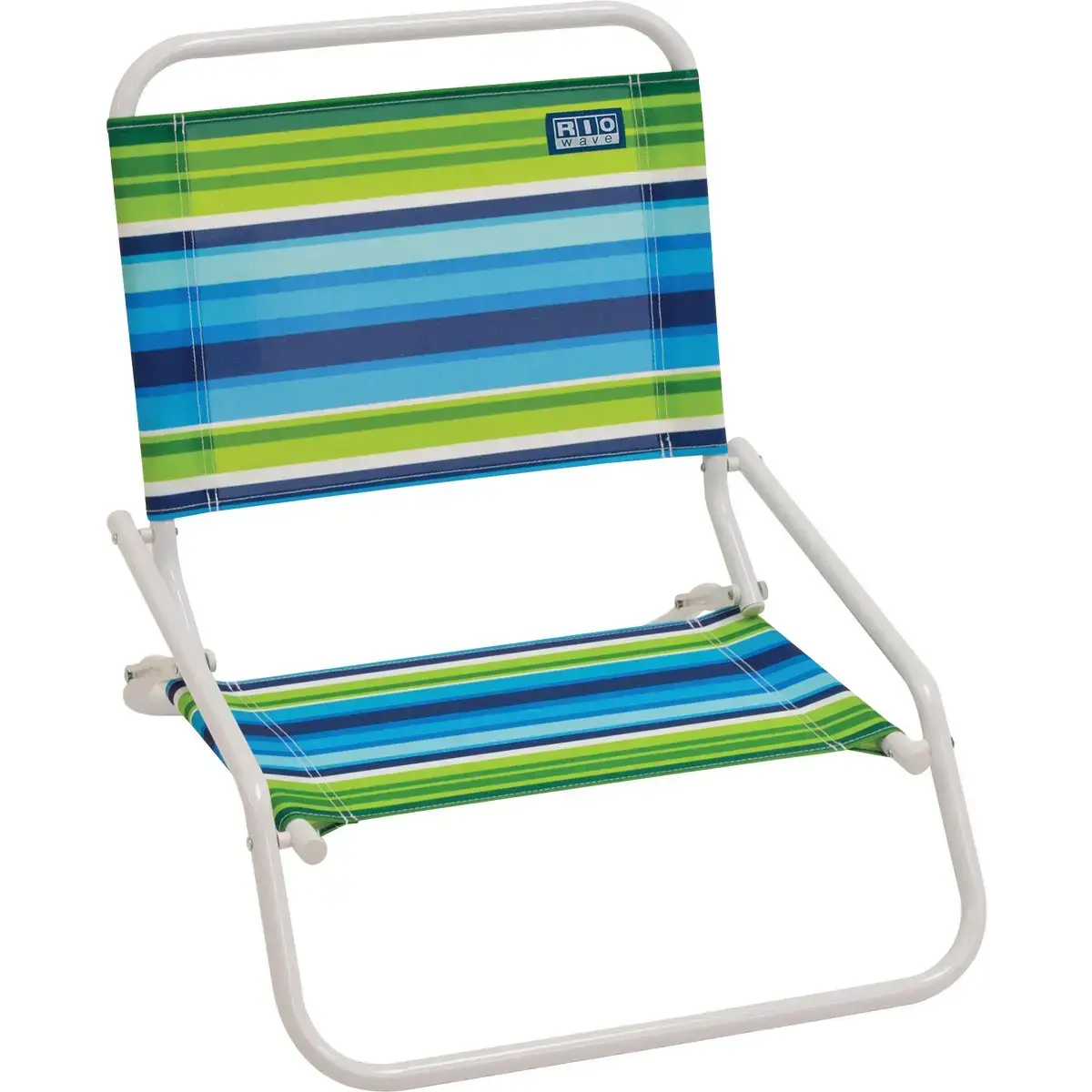 Rio Brands 1-Position Steel Folding Sand Chair SC560-200105PK8 Rio Brands 1-Position Steel Folding Sand Chair SC560-200105PK8
