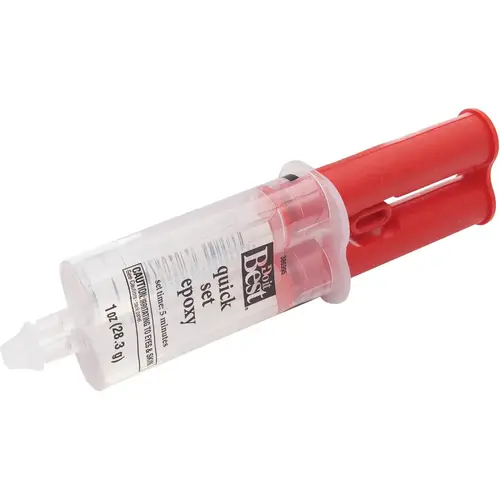 1 Oz. Quick Set Epoxy Syringe Yellow