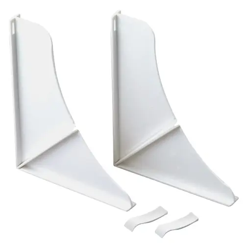 White Shower Splash Guard - pack of 2 White Shower Splash Guard - pack of 2
