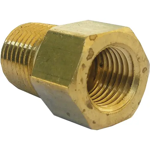 1/4 In. F x 1/4 In. MPT Brass Flare Adapter