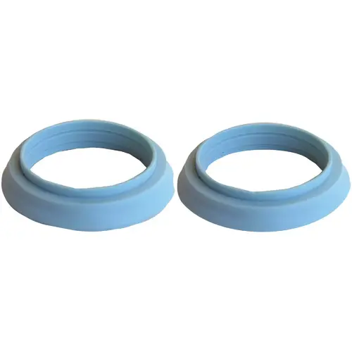 1-1/2 In. x 1-1/4 In. Blue Vinyl Slip Joint Washer - pack of 2