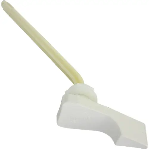 45 Degree White Tank Lever with Plastic Arm For American Standard