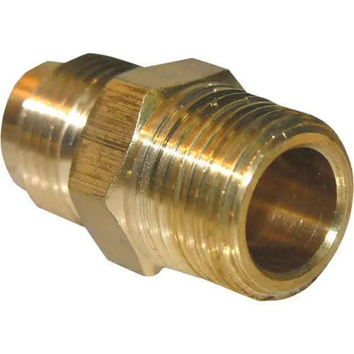 3/8 In. M x 3/8 In. MPT Brass Flare Adapter