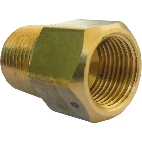 1/2 In. F x 1/2 In. MPT Brass Flare Adapter