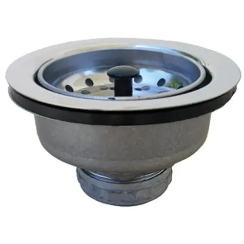 3-1/2 In. Chrome EZ Cup Basket Strainer Assembly 3-1/2 In. Chrome EZ Cup Basket Strainer Assembly