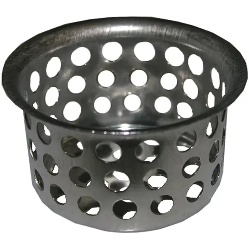 1-1/2 In. Chrome Removable Kitchen Strainer Cup