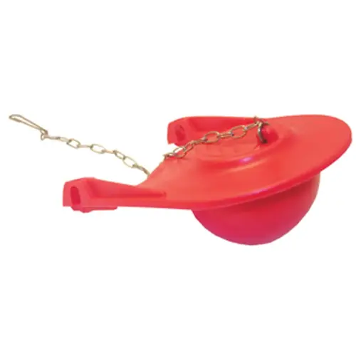 Kohler Class 5, 3 In. Red Rubber Toilet Flapper with Chain Kohler Class 5, 3 In. Red Rubber Toilet Flapper with Chain