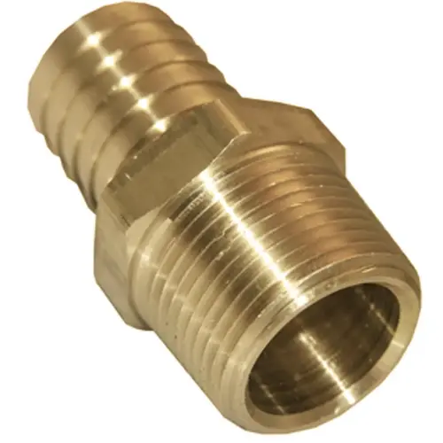 1/4 In. MPT X 5/16 In. Brass Hose Barb Adapter
