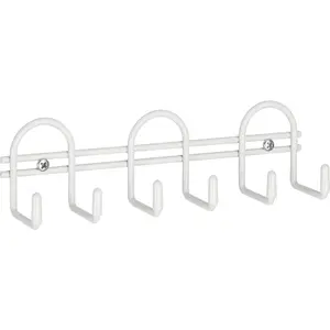 ClosetMaid 509200 White Utility Hook Rail