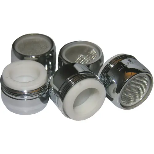 2.2 GPM Dual Thread Aerator, Chrome-Plated - pack of 5 2.2 GPM Dual Thread Aerator, Chrome-Plated - pack of 5