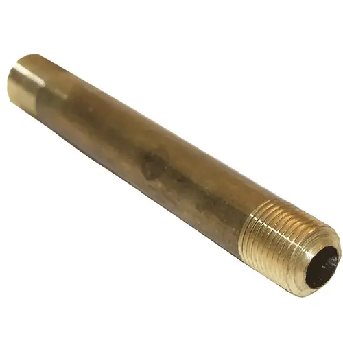 1/8 In. x 4 In. Brass Nipple 1/8 In. x 4 In. Brass Nipple