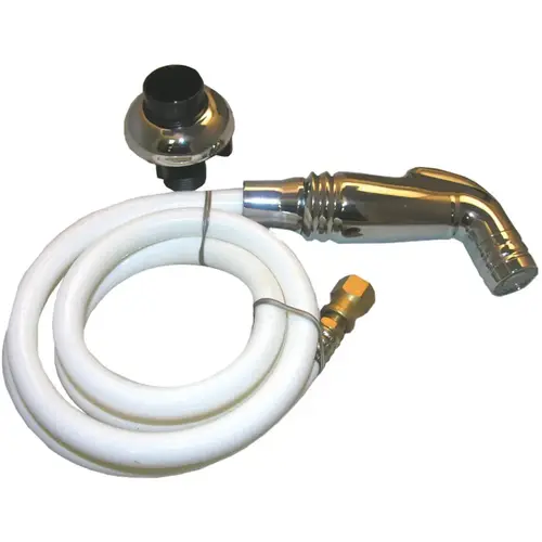 48 In. Chrome Spray Head with Hose Sprayer 48 In. Chrome Spray Head with Hose Sprayer