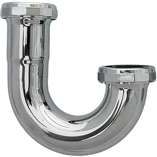 1-1/2 In. Chrome Plated J-Bend 1-1/2 In. Chrome Plated J-Bend