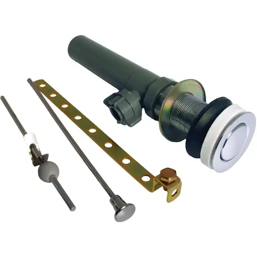 1-1/4 In. Chrome-Plated/Plastic Moen Style Pop-Up Assembly