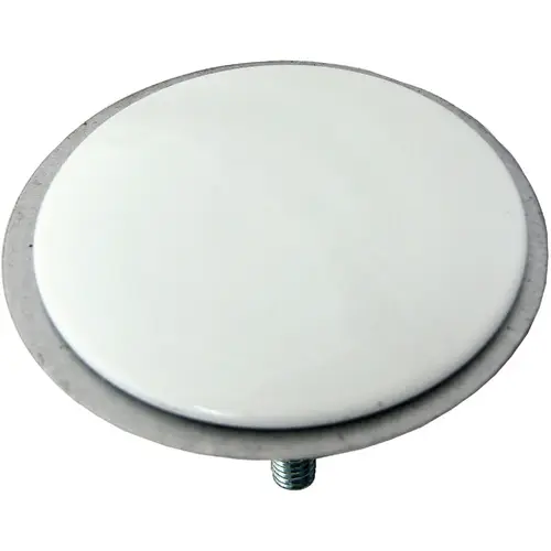 2 In. White Faucet Hole Cover