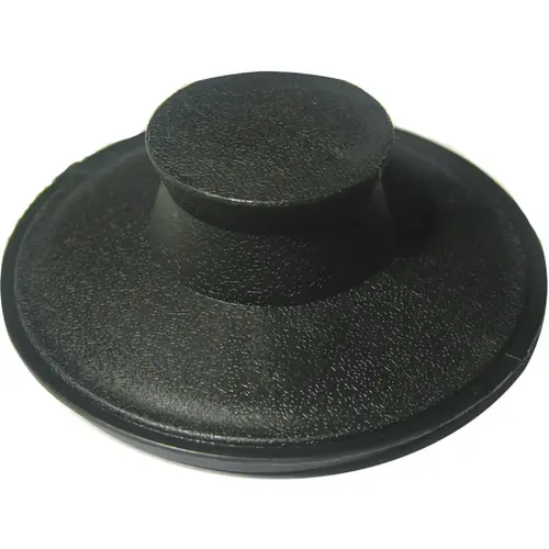 3.50 In. Dia. Black Plastic Disposer Stopper 3.50 In. Dia. Black Plastic Disposer Stopper