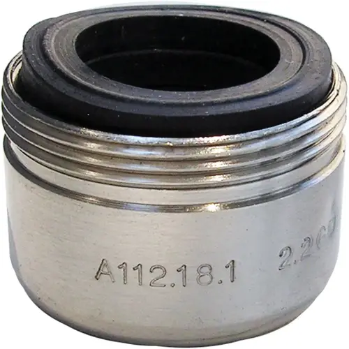 2.2 GPM Dual Thread Aerator, Satin Nickel 2.2 GPM Dual Thread Aerator, Satin Nickel