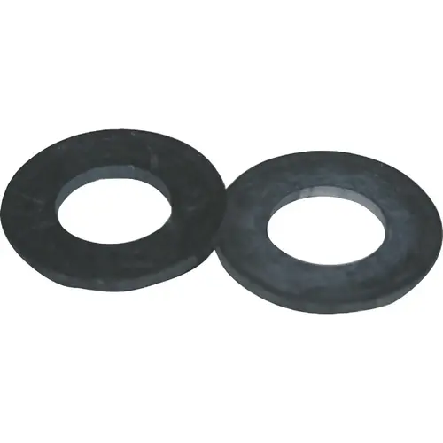 3/4 In. x 3/8 In. x 3/16 In. x 1/16 In. Rubber Black Gasket (2 Ct.)