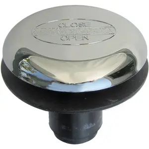 Lasco 03-4823 3/8 In. x 1-3/4 In. Rapid Fit Tip Toe Bathtub Drain Stopper with Chrome Plated Finish
