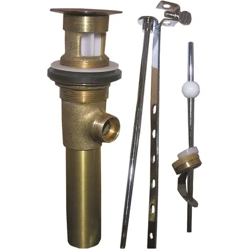 1-1/4 In. Chrome-Plated Brass Pop-Up Assembly 1-1/4 In. Chrome-Plated Brass Pop-Up Assembly