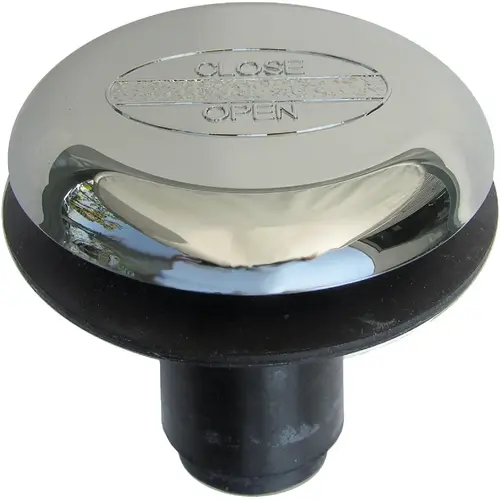 5/16 In. x 2 In. Rapid Fit Tip Toe Bathtub Drain Stopper with Chrome Plated Finish