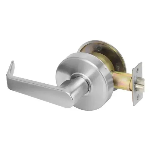 Communicating Passage Augusta Lever Grade 2 Cylindrical Lock Satin Chrome Finish