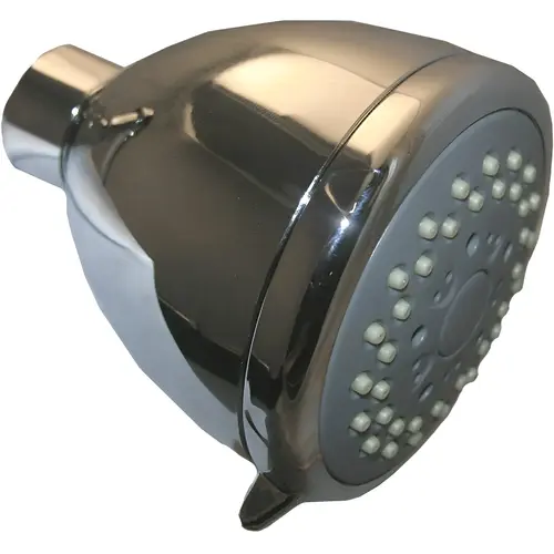 3-Spray 1.8 GPM Fixed Shower Head, Chrome 3-Spray 1.8 GPM Fixed Shower Head, Chrome