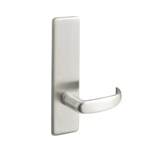 Pacific Beach Lever Escutcheon Passage Exit Device Trim Satin Stainless Steel Finish