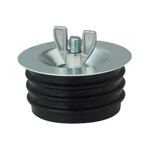 3 In. IPS Galvanized Steel Sewer and Drain Test Plug