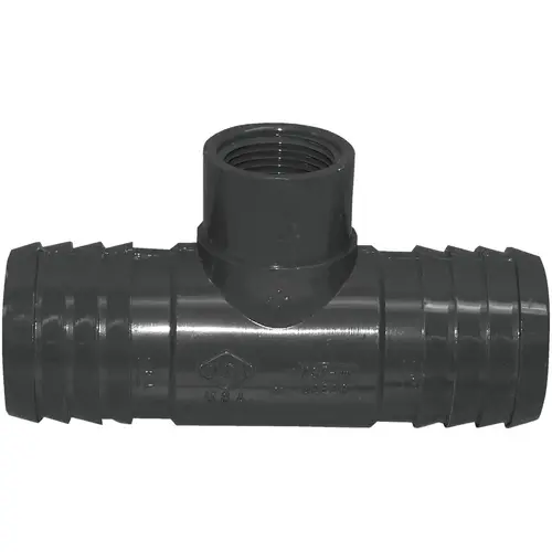 1-1/2 In. x 1-1/2 In. x 3/4 In. FIP Combination Polypropylene Insert Tee