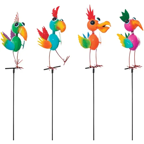 35 In. Metal Bird Garden Stake Lawn Ornament 35 In. Metal Bird Garden Stake Lawn Ornament