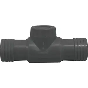 Boshart Industries UPVCFRT-121210 1-1/4 In. x 1-1/4 In. x 1 In. FIP Combination Polypropylene Insert Tee