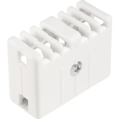 FreeSlide Closet Joiner Plate White