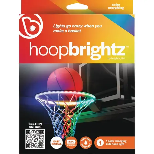 Hoop Color Morphing LED Basketball Rim Light Kit