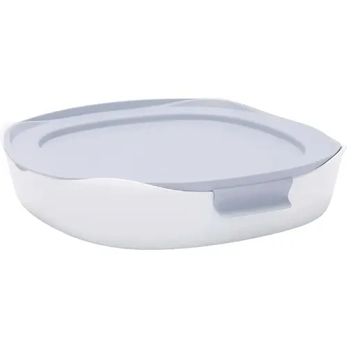 DuraLite 10 In. Square Glass Baking Dish with Lid
