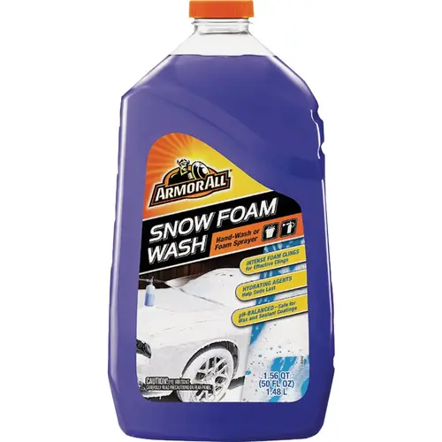 50 Oz. Liquid Snow Foam Car Wash