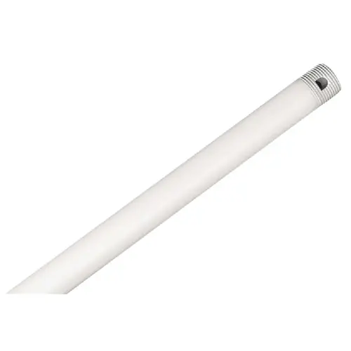 White 3/4 In. Dia. X 24 In. L. Downrod for 11 Ft. Ceilings White 3/4 In. Dia. X 24 In. L. Downrod for 11 Ft. Ceilings