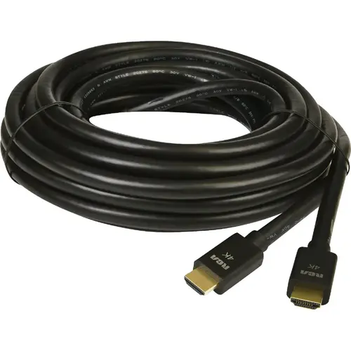 25 Ft. Black 4K HDMI Cable