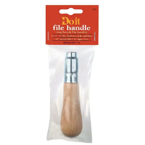 Long Ferrule 4-1/2 In. L Wood File Handle for 6 to 8 In. File Long Ferrule 4-1/2 In. L Wood File Handle for 6 to 8 In. File