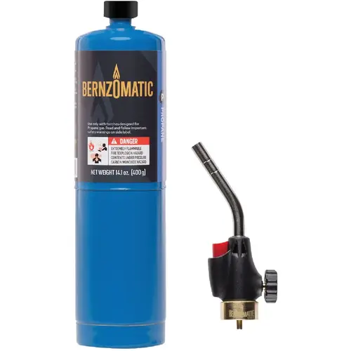 Basic Propane Torch Kit with Built-In Ignition - pack of 3