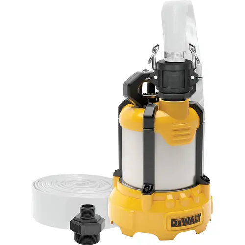 1/3 HP Submersible Aluminum Utility Pump with Hose Kit