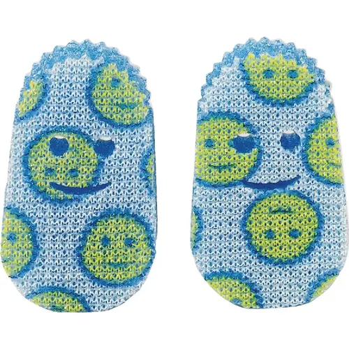 Dishwand Scrubber Refill Dish Daddy Non-Scratch For Household Blue/White