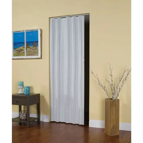 Horizon 32 In. W. x 80 In. H. White Accordion Folding Door
