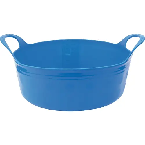 5 Qt. Sky Blue Plastic Flex Tub 5 Qt. Sky Blue Plastic Flex Tub