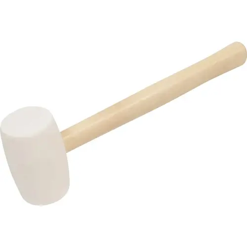 16 Oz. White Rubber Tile Tapping Mallet 16 Oz. White Rubber Tile Tapping Mallet